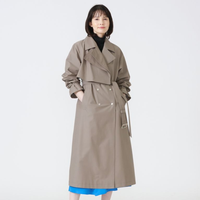 レディースのトレンチコート ブラウン 茶色系 ファッション通販 三陽商会