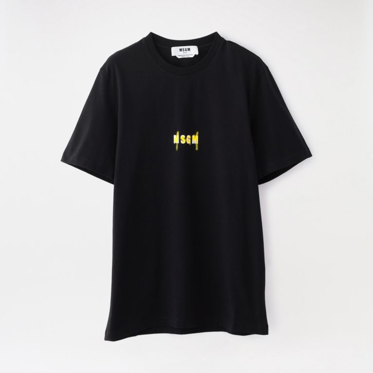 【LOVELESS】 【MSGM】MEN JAPAN EXCLUSIVE T-SHIRT 3040MM238 207098 ブラック