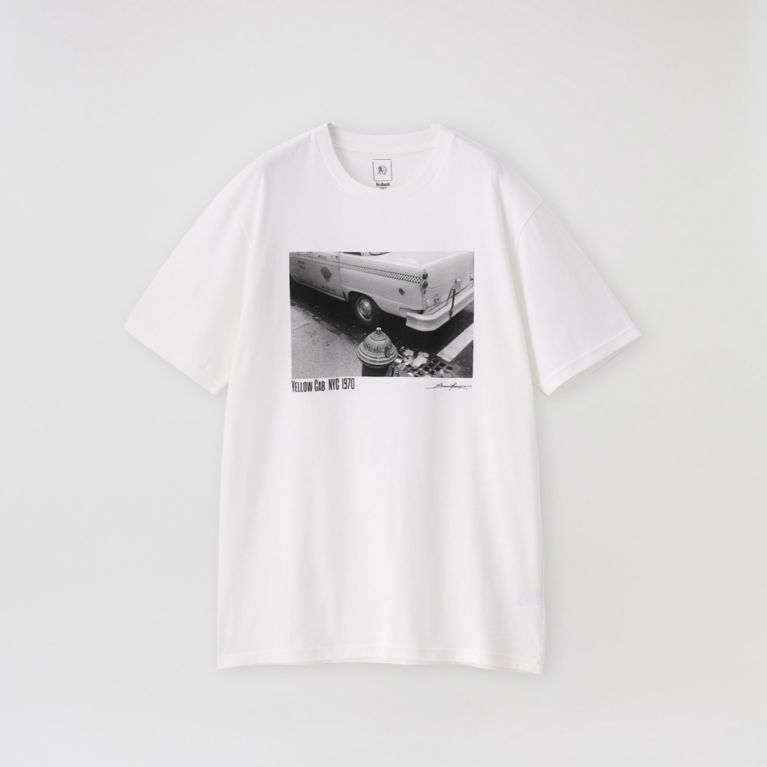 【LOVELESS】 【KOBAK×LOVELESS】EXCLUSIVE フォトTシャツ Yellow Cab NYC ホワイト