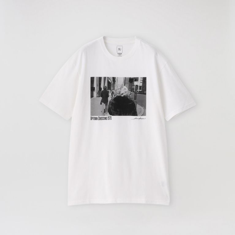 【LOVELESS】 【KOBAK×LOVELESS】EXCLUSIVE フォトTシャツ Uptown Crossing ホワイト