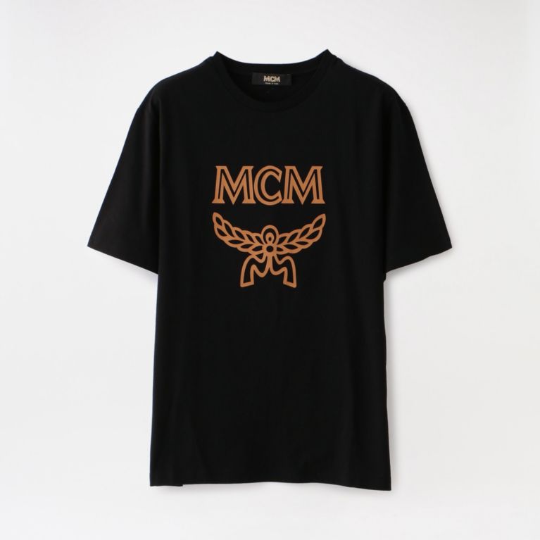 【LOVELESS】 【MCM】MEN LOGO GROUP SHORT SLEEVES TEE MHTASMM04 ブラック