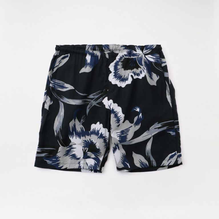 【LOVELESS】 【NOMA t.d.】MEN Beach Short -Floral SPT04 グレー