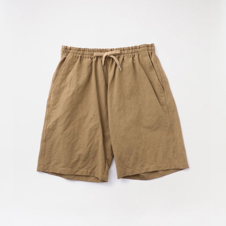 【LOVELESS】 【yoshiokubo GROUNDFLOOR】MEN LINEN SHORT PT YKS21401 ベージュ