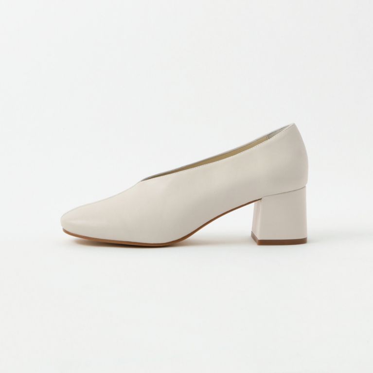 【LOVELESS】 【otona MUSE11月号掲載商品】【REMME】WOMEN パンプス SOFIA (RM LEATHER) JA-6433-SO ホワイト