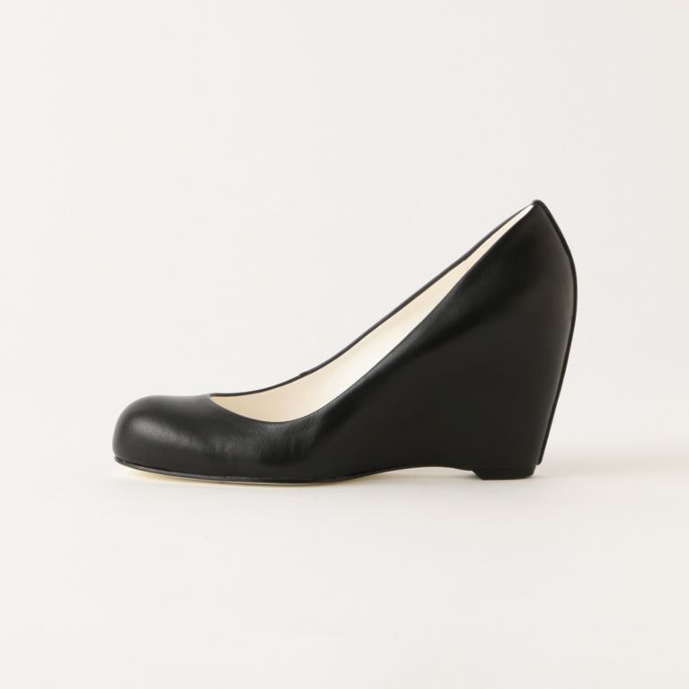 【LOVELESS】 【BEAUTIFUL SHOES】WOMEN LAMB LEATHER HIGHROUND MONOCHROME BSS2012003 ブラック