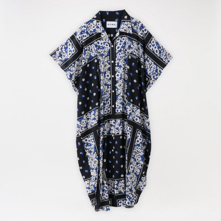 Noma T D Women Draw Your Garden Open Collar Shirt Dress Dr02 ワンピース Loveless ラブレス のファッション通販 三陽商会
