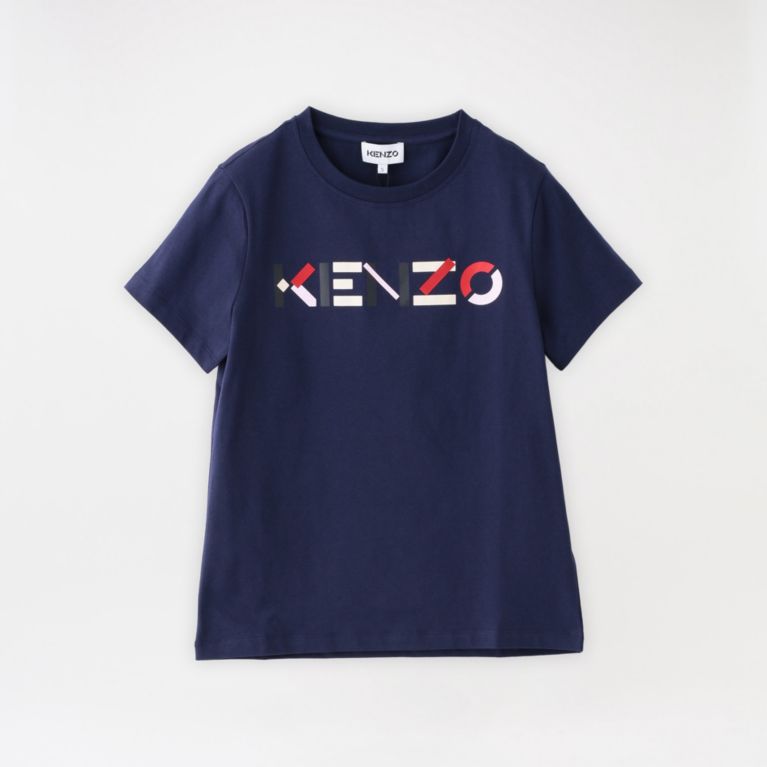 【LOVELESS】 【KENZO】WOMEN KENZO LOGO MULTICO CLASSIC TS FB52TS8404SA ネイビー