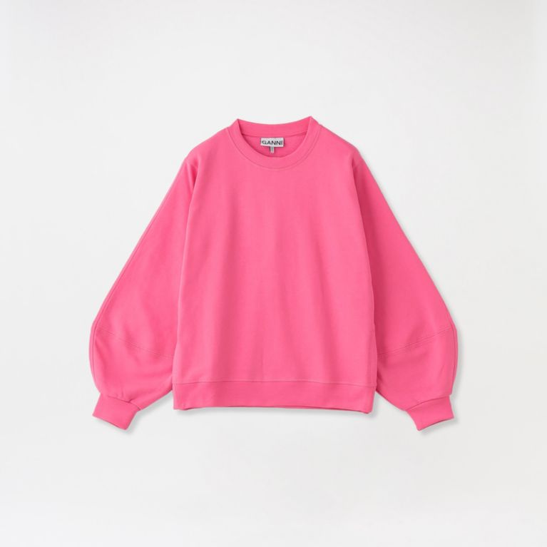 GANNI】スウェット SOFTWEAR PUFF SLEEVE SWEATSHIRT T3378（Tシャツ