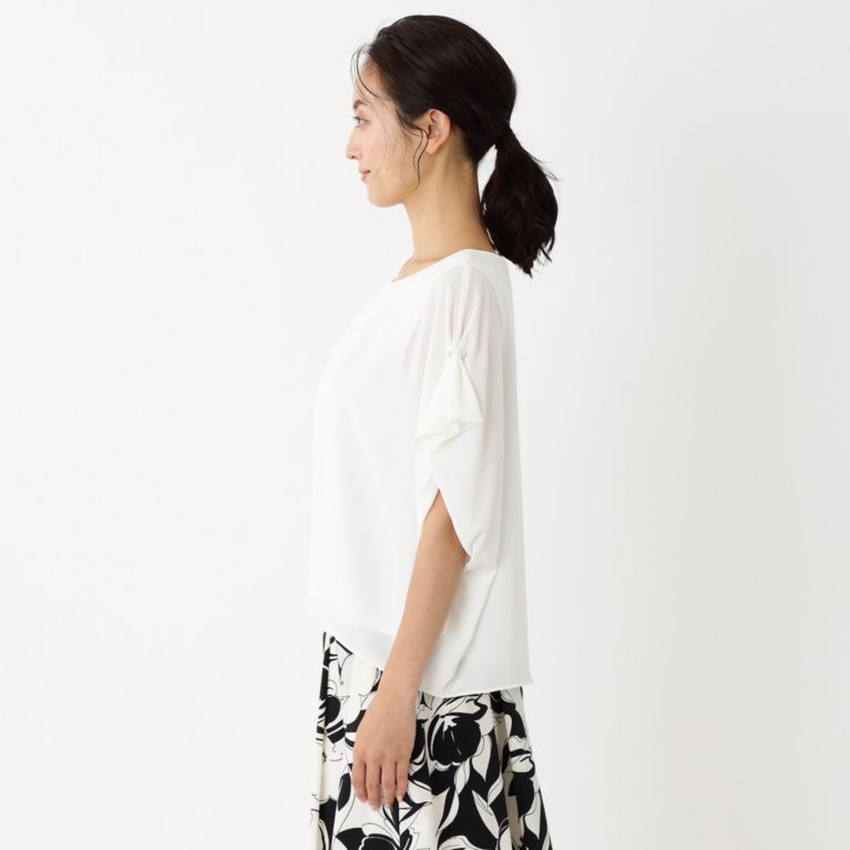 ソフトジョーゼット ブラウス（シャツ/ブラウス）｜TO BE CHIC（トゥー 