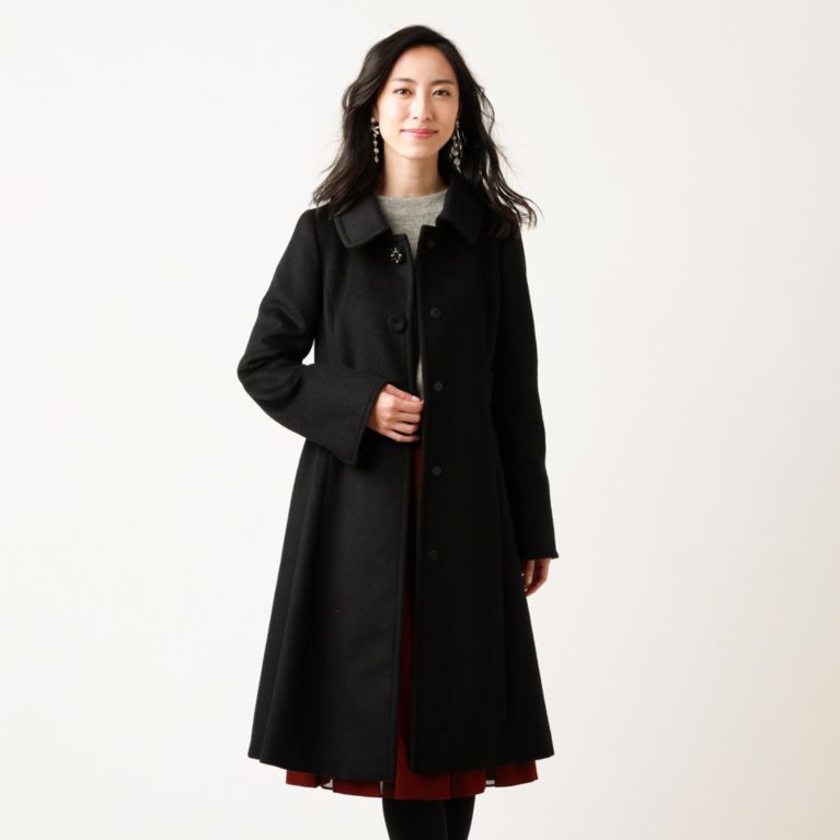 L アンゴラウールビーバーコート ラージサイズ コート To Be Chic トゥー ビー シック のレディースファッション通販 三陽商会