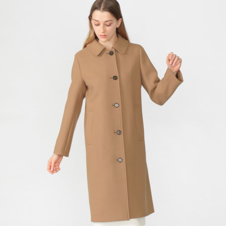 【MACKINTOSH LONDON WOMEN】 ダブルフェイスメルトンコート ベージュ