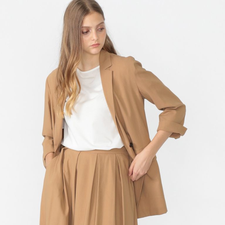 【MACKINTOSH LONDON WOMEN】 コットンツイルジャケット ベージュ