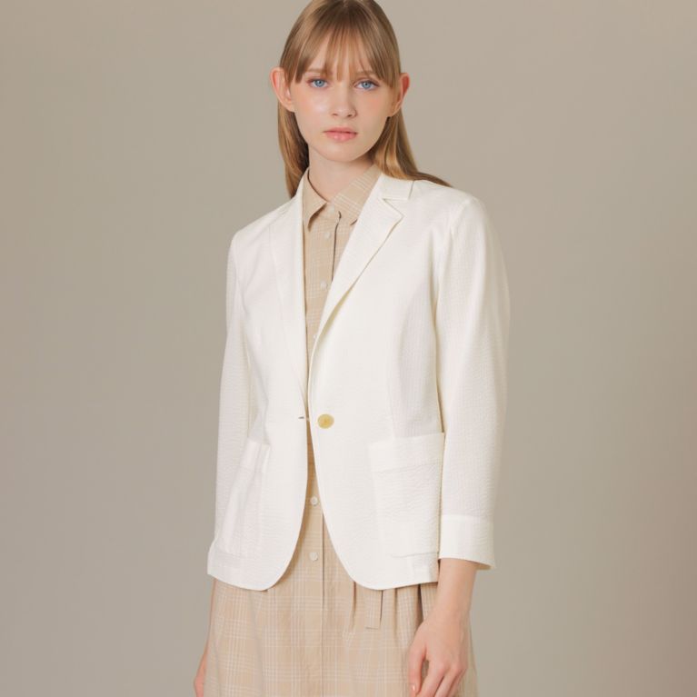 サッカーストレッチジャケット（テーラードジャケット）｜MACKINTOSH