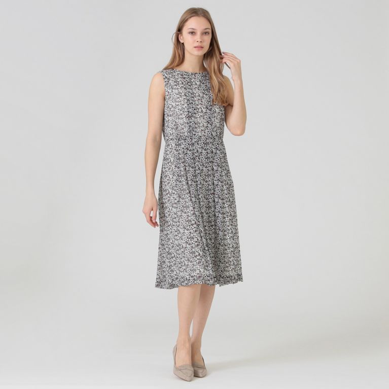 ガーデンローズドビーシフォンワンピース ワンピース Mackintosh London Women マッキントッシュ ロンドン ウィメン のレディースファッション通販 三陽商会