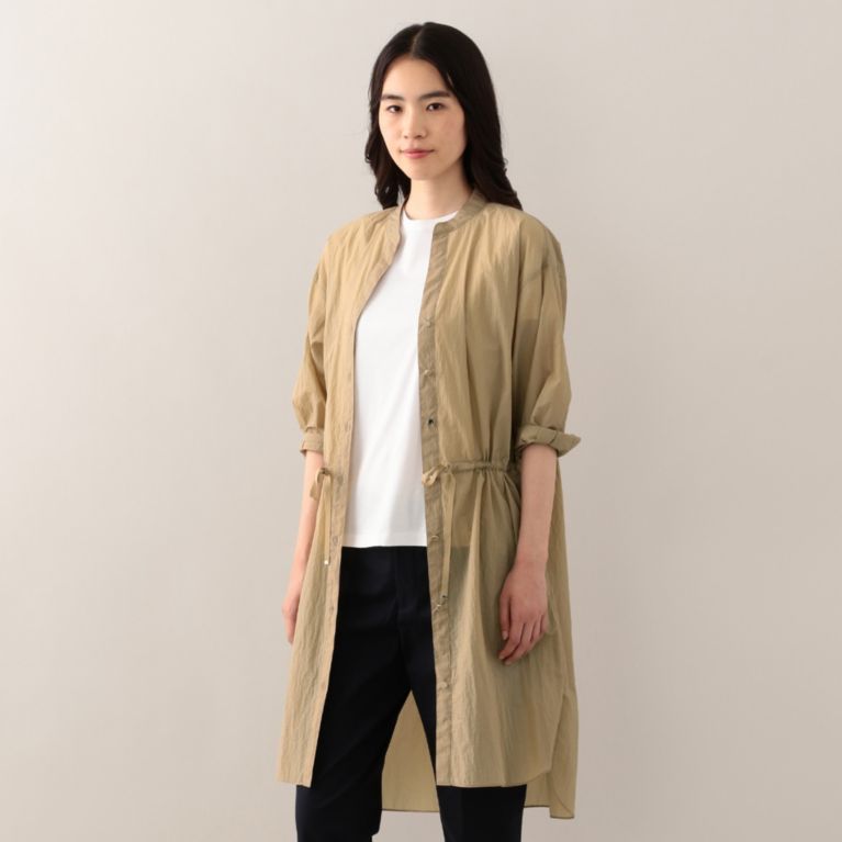 Mackintosh London Women マッキントッシュ ロンドン ウィメン トップス ウォッシャブル ナイロンシャツワンピース Sanyo Istore サンヨー アイストア