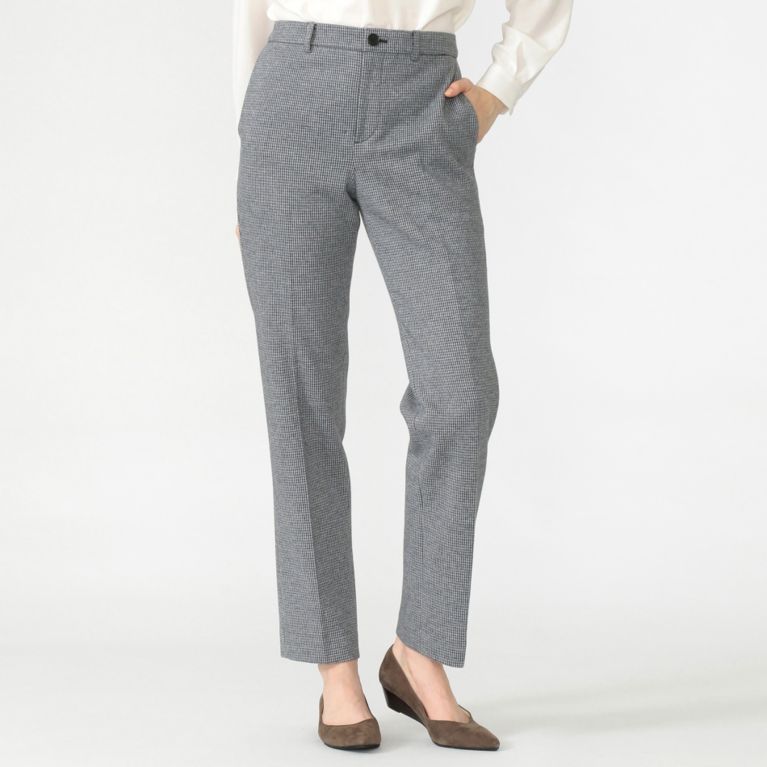 【MACKINTOSH LONDON WOMEN】 ダブルフェイスジャージパンツ ネイビー