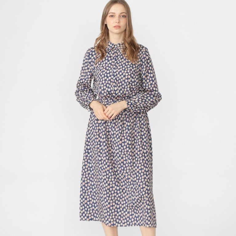 Mackintosh London Women マッキントッシュ ロンドン ウィメン ワンピース L ヴィンテージチューリップワンピース Sanyo Istore サンヨー アイストア