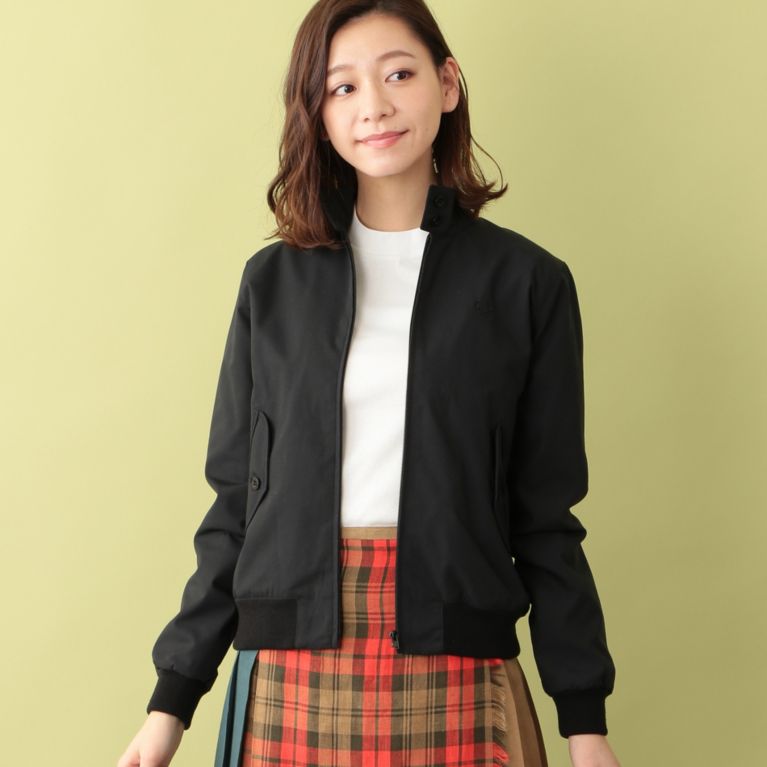 Mp Store エムピー ストア ウィメンズブルゾン Fred Perry Harrington Jacket レディース Sanyo Istore サンヨー アイストア
