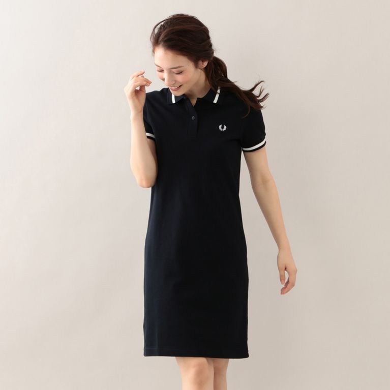 Fred Perry Aラインピケドレス ワンピース Mp Store エムピー ストア のファッション通販 三陽商会