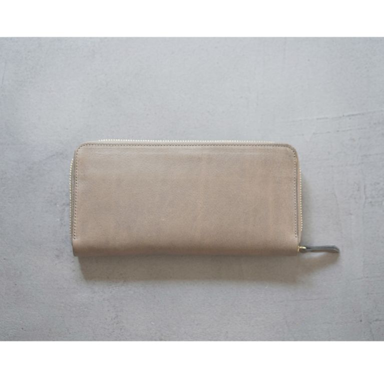 ＜三陽商会＞【バイヤーズコレクション(BUYER'S COLLECTION)】【期間限定販売】【LIM DESIGN】round zip long wallet グレー系 送料無料！画像