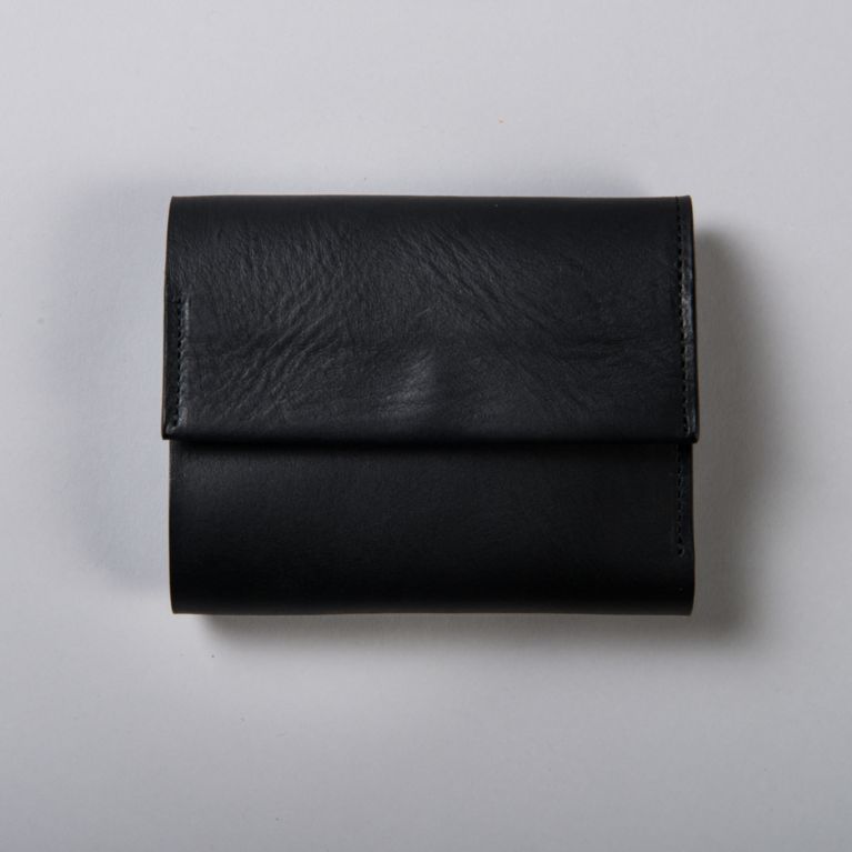 ＜三陽商会＞【バイヤーズコレクション(BUYER'S COLLECTION)】【期間限定販売】【LIM DESIGN】3 fold wallet ブラック 送料無料！画像
