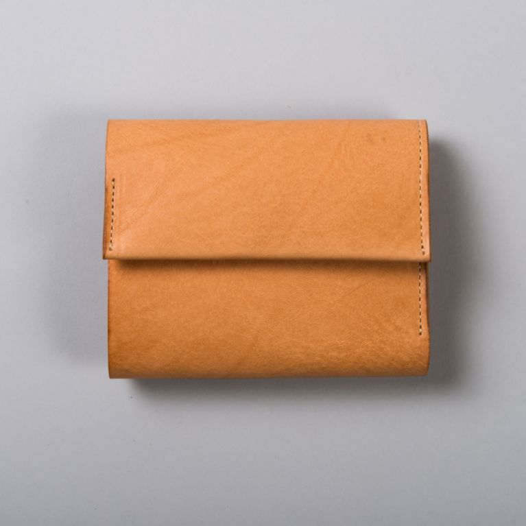 ＜三陽商会＞【バイヤーズコレクション(BUYER'S COLLECTION)】【期間限定販売】【LIM DESIGN】3 fold wallet ベージュ系 送料無料！画像