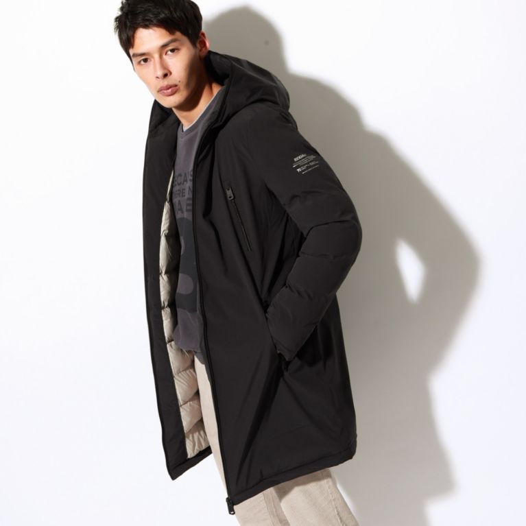 【ECOALF】 LIVORNO コート/ LIVORNO COAT MAN 黒