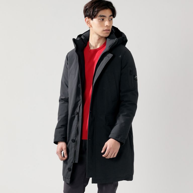 【ECOALF】 GROENLAND コート / GROENLAND COAT MAN ネイビー