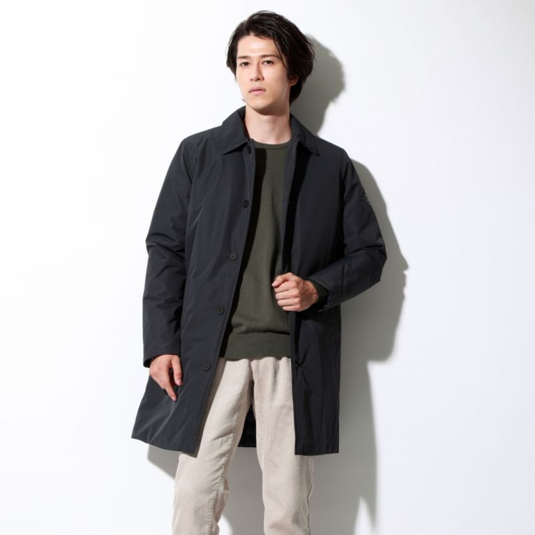 【ECOALF】 ＜HAMPSHIRE パデッド コート / HAMPSHIRE SEALED PADDED RAINCOAT＞ グレー