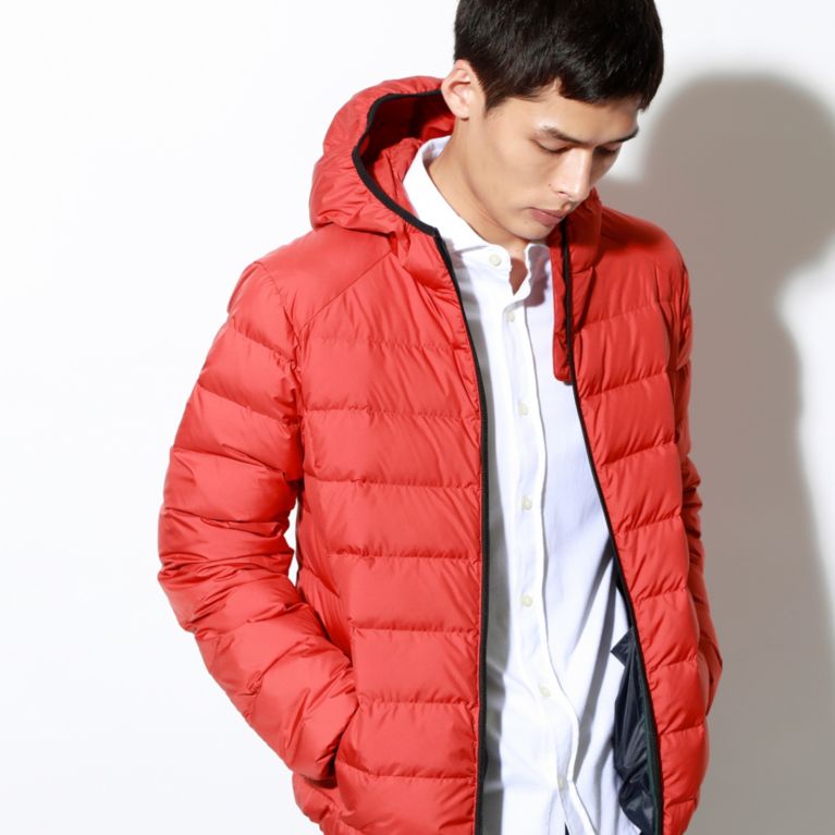 【ECOALF】 ASPEN ダウン ジャケット / ASP JACKET MAN オレンジ(濃)