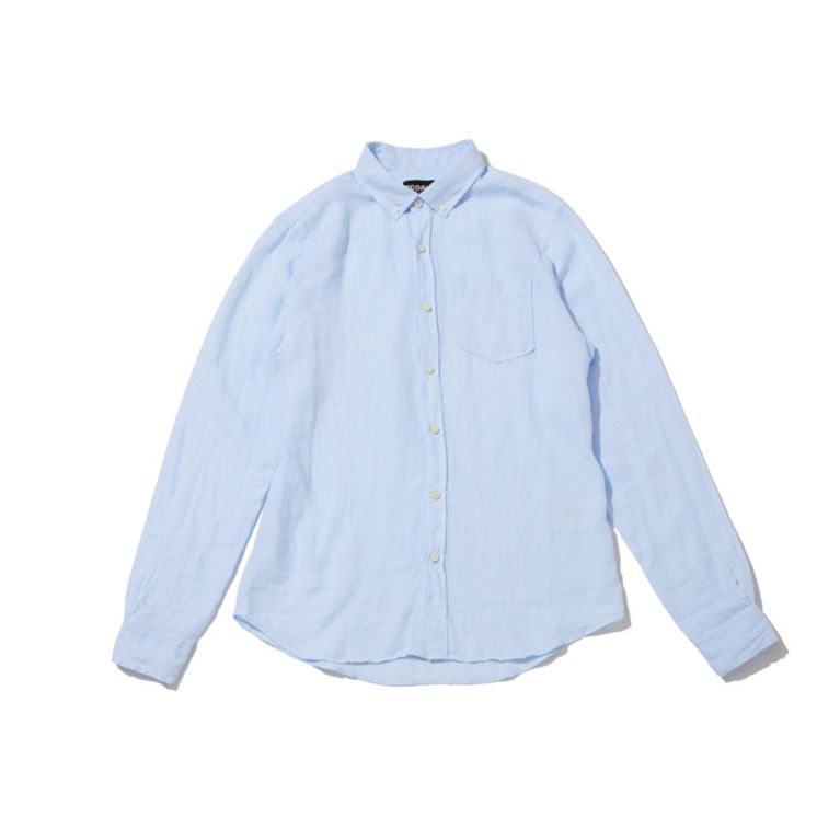 【ECOALF】 ＜LINEN シャツ / LINEN SHIRT＞ サックスブルー