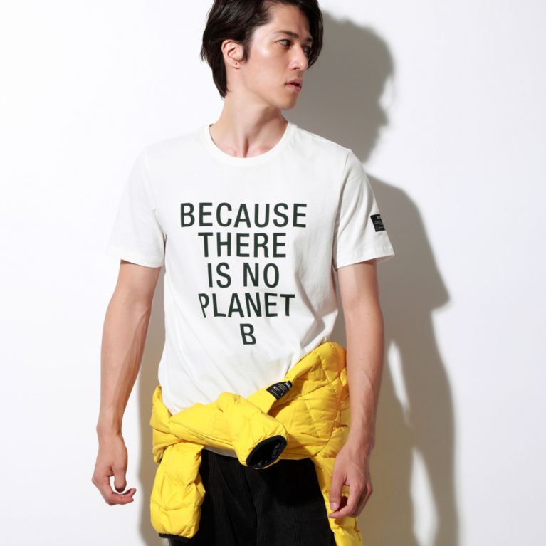 【ECOALF】 BECAUSE クラシック Tシャツ / NATAL CLASSIC BECAUSE T-SHIRT ホワイト