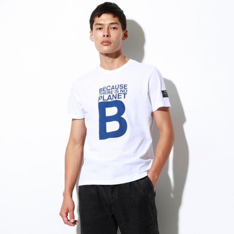 【ECOALF】 BECAUSE BIG B Tシャツ / NATAL GREAT B T-SHIRT ホワイト