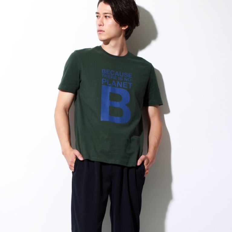 【ECOALF】 BECAUSE BIG B Tシャツ / NATAL GREAT B T-SHIRT グリーン