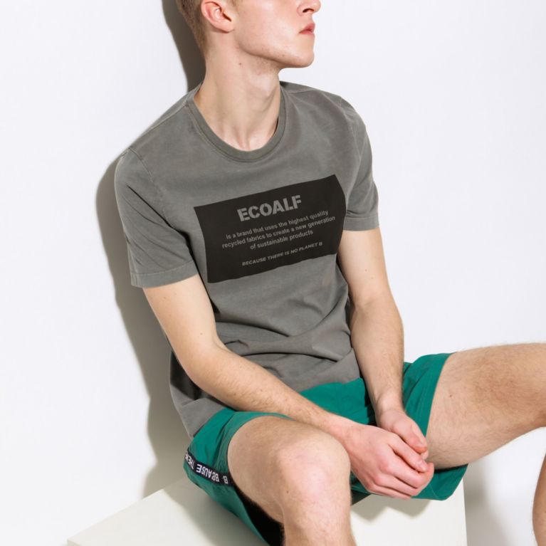 【ECOALF】 NATAL LABEL Tシャツ / NATAL LABEL T-SHIRT グレー