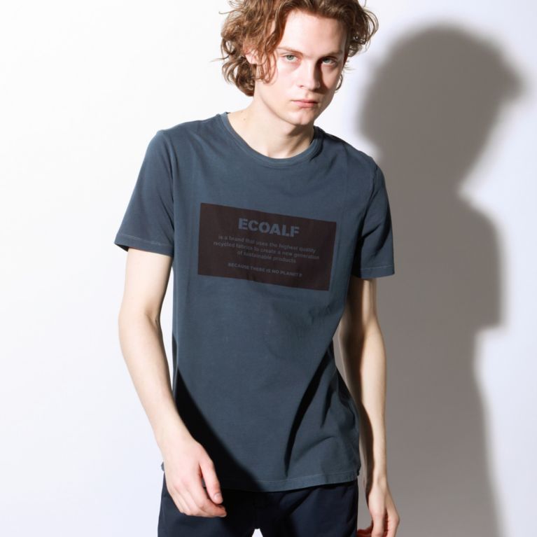 【ECOALF】 NATAL LABEL Tシャツ / NATAL LABEL T-SHIRT ネイビー