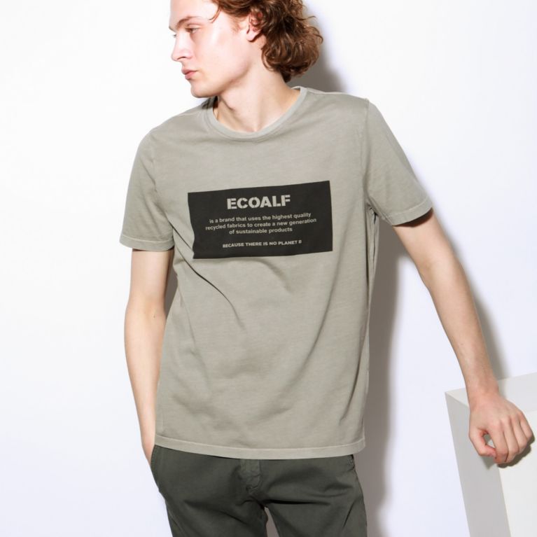 【ECOALF】 NATAL LABEL Tシャツ / NATAL LABEL T-SHIRT カーキ