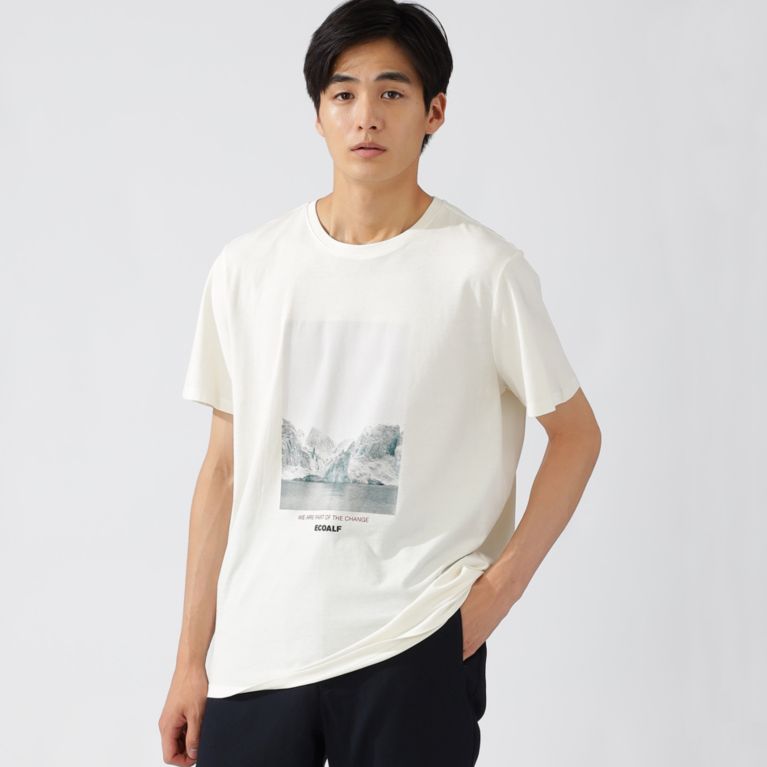 【ECOALF】 Ｔシャツ / ROCAS T-SHIRT MAN オフホワイト