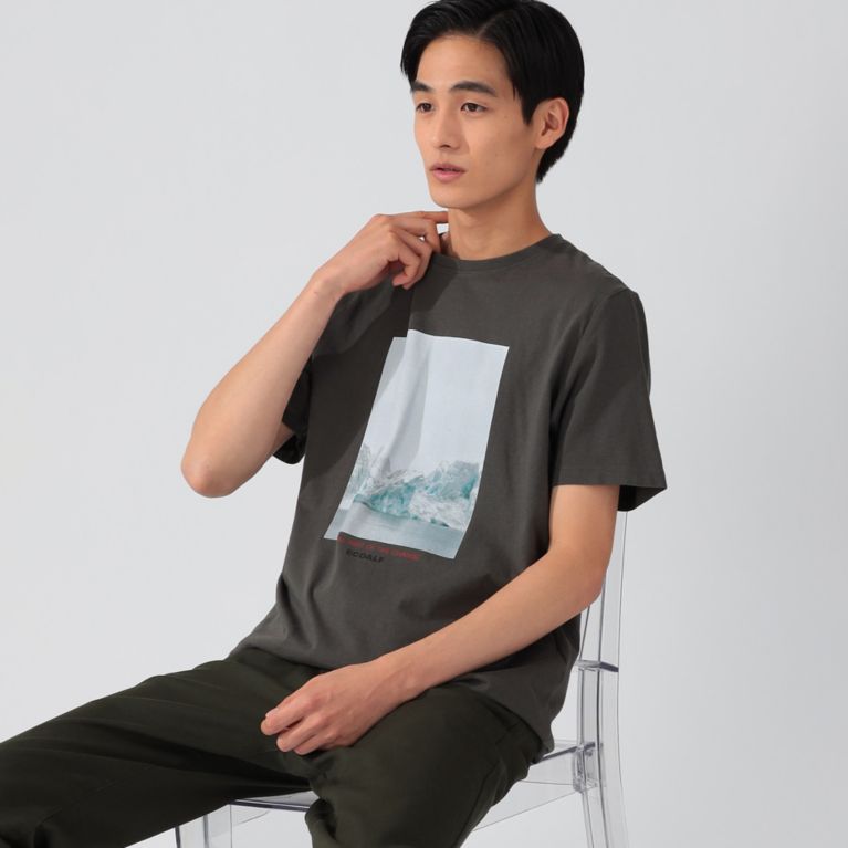 【ECOALF】 Ｔシャツ / ROCAS T-SHIRT MAN グレー