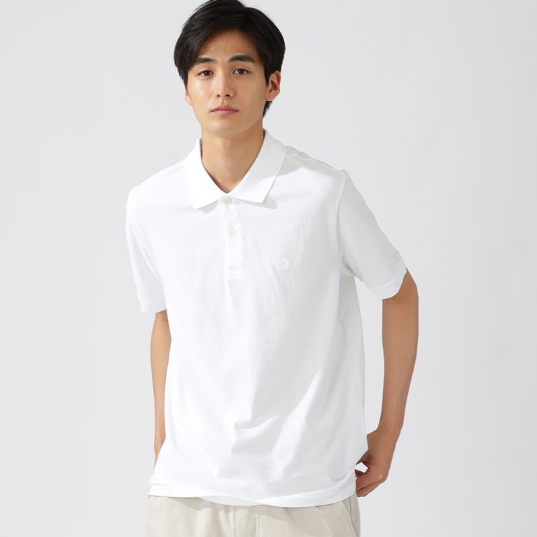 【ECOALF】 MARCOS スムースポロシャツ / MARCOS POLO MEN ホワイト