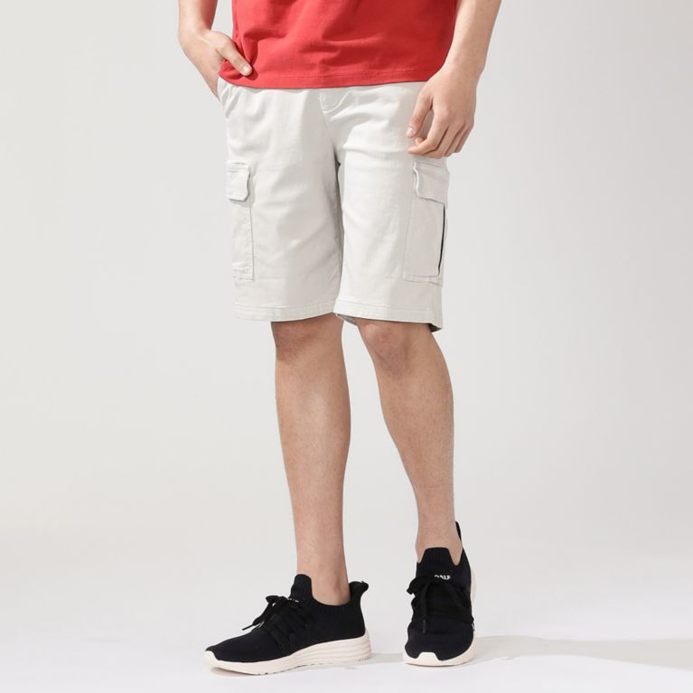 【ECOALF】 NEW LIMA カーゴショートパンツ / NEW LIMA CARGO SHORTS MAN オフホワイト