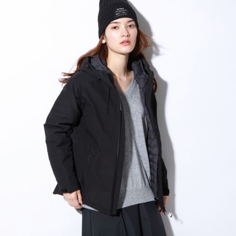 【ECOALF】 KATMANDU マルチ ジャケット / KATMANDU JACKET WOMAN 黒