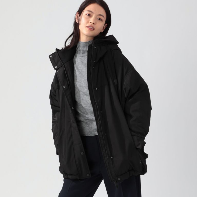 【ECOALF】 SAGRA パデッドボンバージャケット / SAGRA JACKET WOMAN 黒