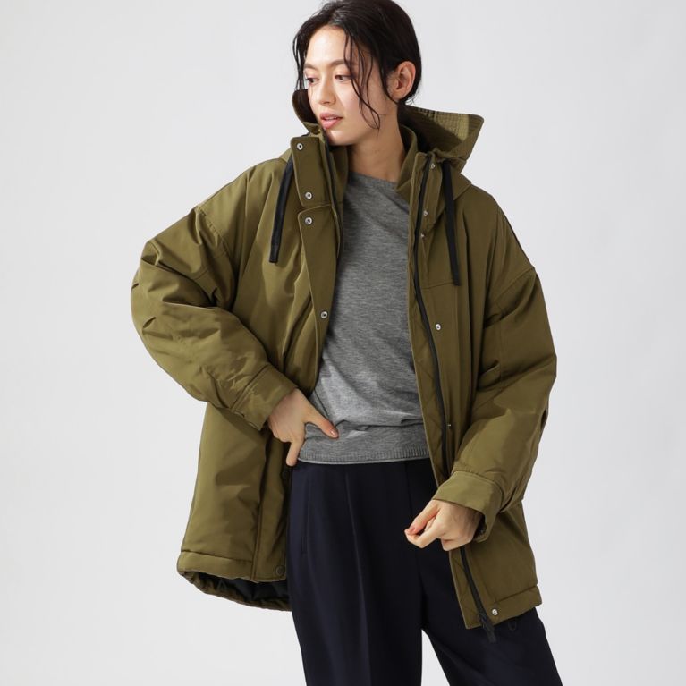 【ECOALF】 SAGRA パデッドボンバージャケット / SAGRA JACKET WOMAN カーキ