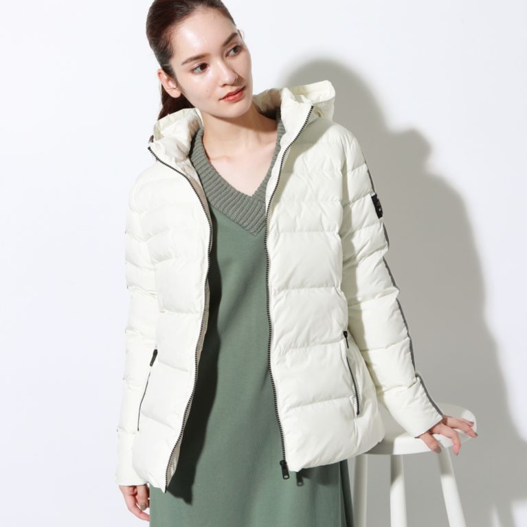 【ECOALF】 ＜CROSET ジャケット / CROSET JACKET WOMAN＞ ホワイト