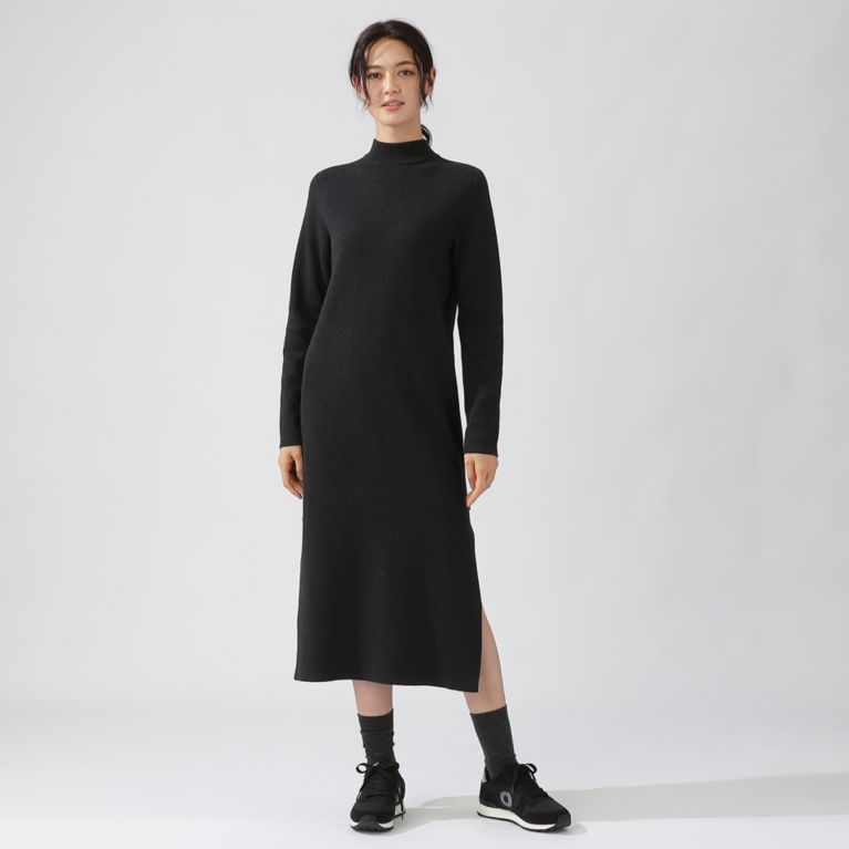 【ECOALF】 RIAZA ニットドレス / RIAZA DRESS WOMAN グレー