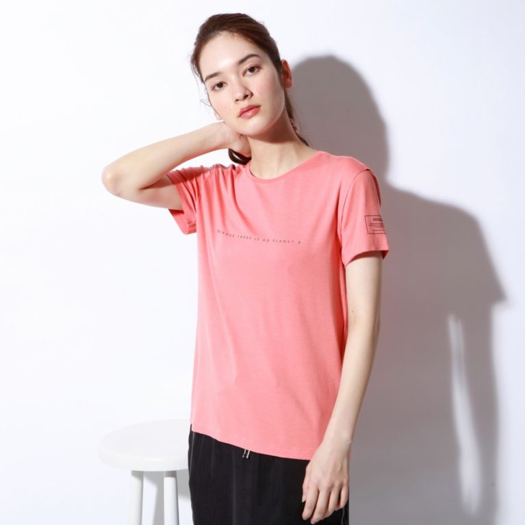 【ECOALF】 GOING クルーネック Ｔシャツ / GOING T-SHIRT WOMAN オレンジ