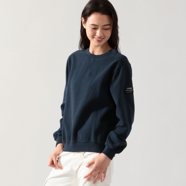 【ECOALF】 ECO ベーシック スウェット / ECO SWEATSHIRT WOMAN ネイビー