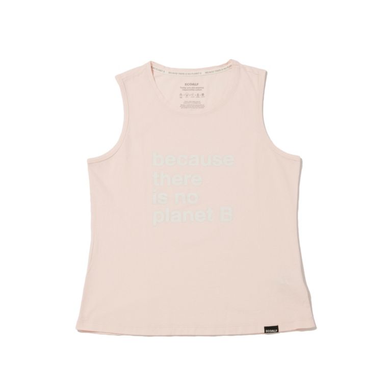 【ECOALF】 ＜CATALINA タンクトップ / CATALINA TANK TOP＞ ピンク(濃)