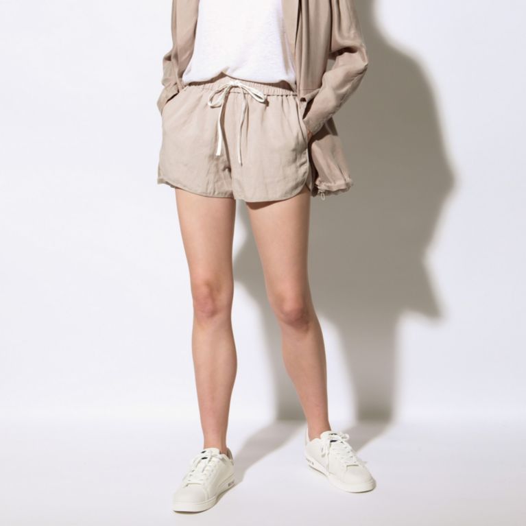 【ECOALF】 ＜MABEL ショートパンツ / MABEL SHORT PANTS＞ ベージュ(淡)